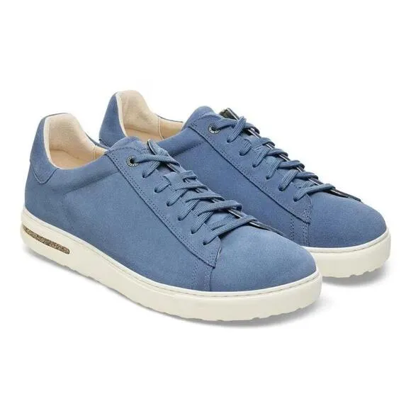 Birkenstock Bend 1027295 Sneakers Womens 9-9.5 Elemental Blue Suede Shoes FZP185