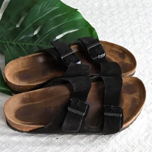 Birkenstock  Black Arizona Sandals Summer Shoes