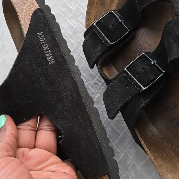 Birkenstock  Black Arizona Sandals Summer Shoes