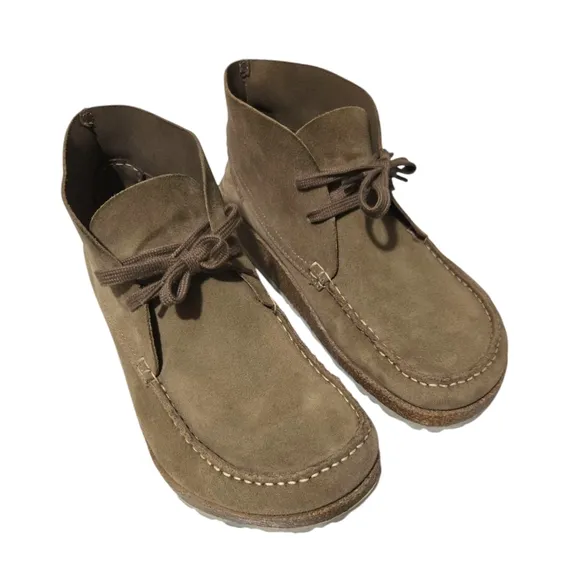 Birkenstock Brown Chukka Boots Suede Casual 42