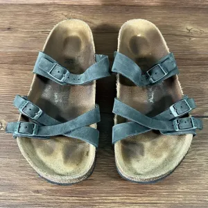 Birkenstock Franca Leather Slides Sandals Women’s Size 8 (39) Shoes