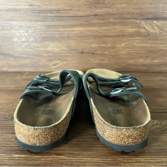 Birkenstock Franca Leather Slides Sandals Women’s Size 8 (39) Shoes