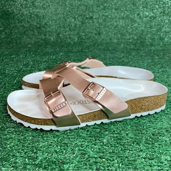 Birkenstock Germany Made Womens 37 6 Sandals Shoes
