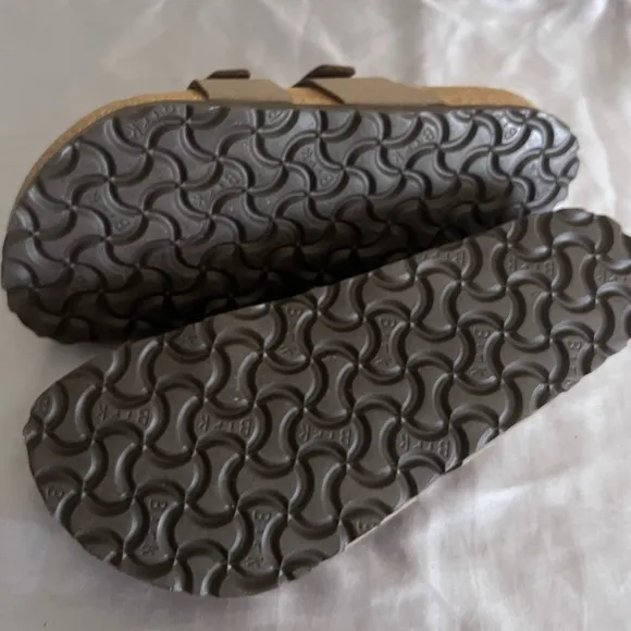 Birkenstock Mayari Brown Leather Sandal Shoes 36