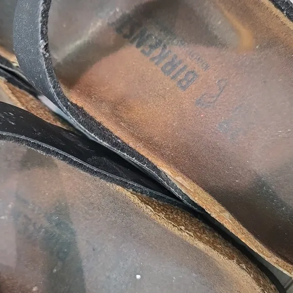 Birkenstock Women Mayari Loop Toe Leather Sandals shoes sz 39/8 Regular