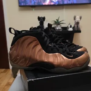Black and Copper Sneakers