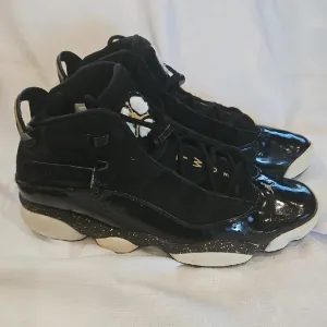 Black and Gold Athletic Sneakers