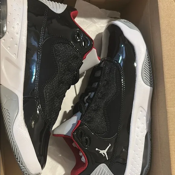 Black and Red Jordan