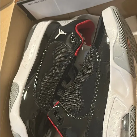 Black and Red Jordan
