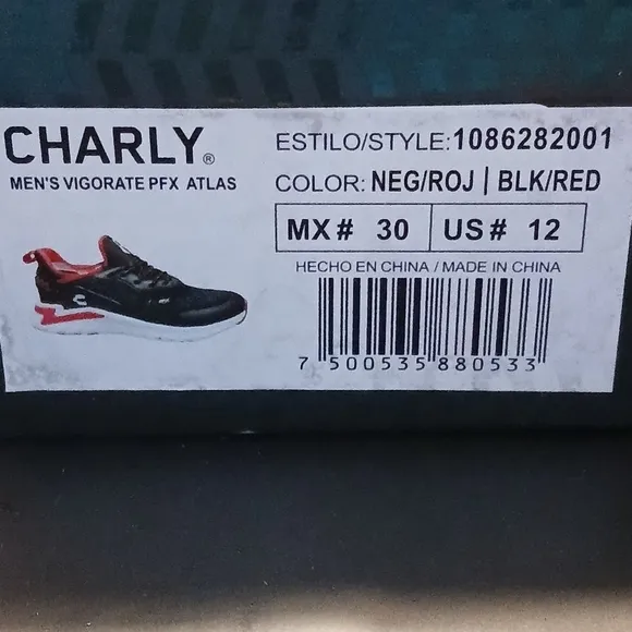 Black and Red Men's Sneakers