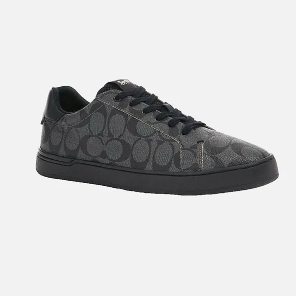 Black Patterned Sneakers