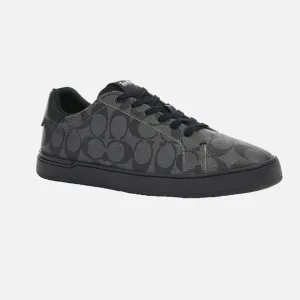 Black Patterned Sneakers