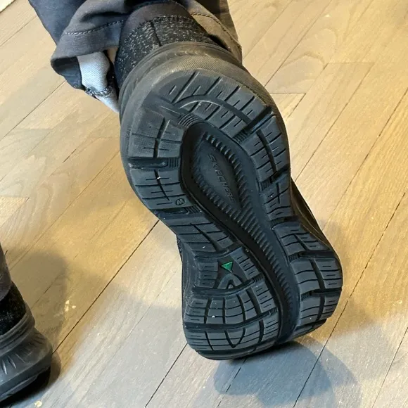 Black Slip-On Sneakers