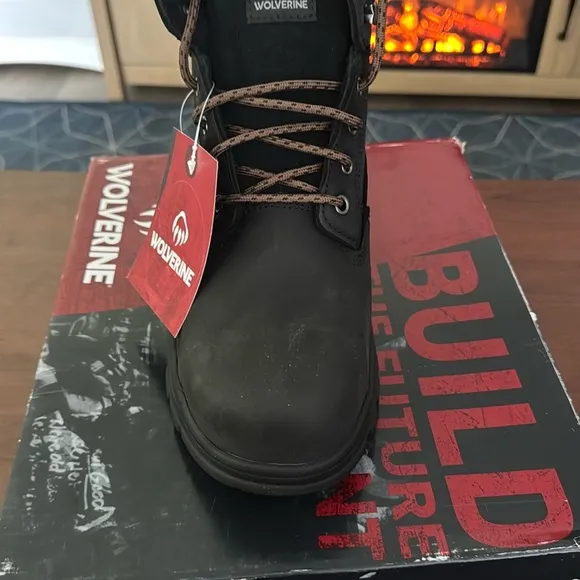 Black Work Boots