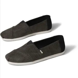 Bnwt!!!Toms shoes dusty olive brushed glen plaid