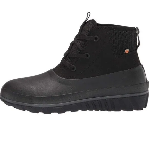 Bogs‎ Classic Casual Lace Leather Men's Boots, Black size 10