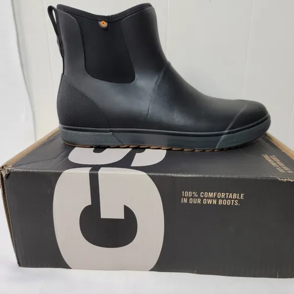 BOGS Rain Kicker Chelsea Neo Boots Mens Size 13 New In Box