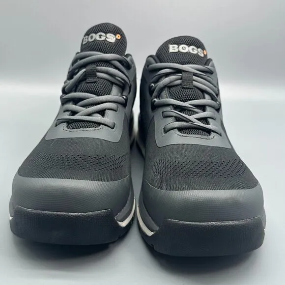 Bogs Sandstone Knit Low TR Composite Safety Toe Women's 9.5 Dark Gray Work Shoes