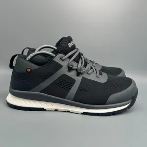 Bogs Sandstone Knit Low TR Composite Safety Toe Women's 9.5 Dark Gray Work Shoes