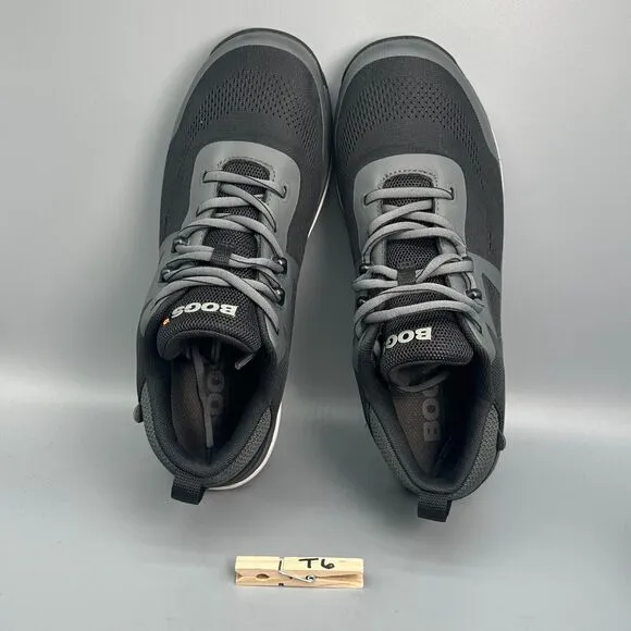 Bogs Sandstone Knit Low TR Composite Safety Toe Women's 9.5 Dark Gray Work Shoes
