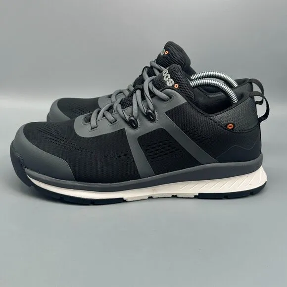 Bogs Sandstone Knit Low TR Composite Safety Toe Women's 9.5 Dark Gray Work Shoes