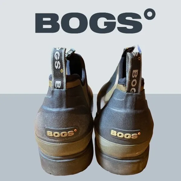 Bogs Tillamook Bay Romeo Black Rain Boots 13