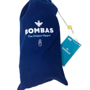 Bombas The Gripper Slipper NWT Unisex Adult Size L W/Chamois Bag Slippers Shoes