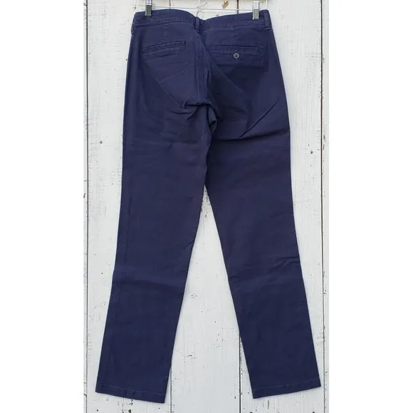 Bonobos Stretch Organic Cotton Chinos Navy Blue Mens Pants Sz 29/32 Slim Fit