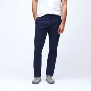 Bonobos Stretch Organic Cotton Chinos Navy Blue Mens Pants Sz 29/32 Slim Fit