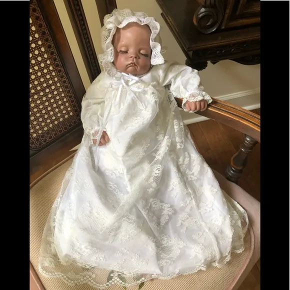 Boots Tyner bisque porcelain mini sugar britches And christening outfit.…