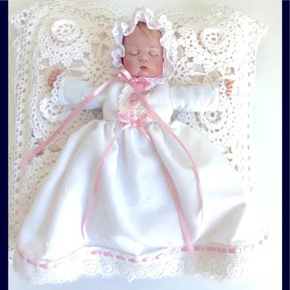 Boots Tyner bisque porcelain mini sugar britches And christening outfit.…