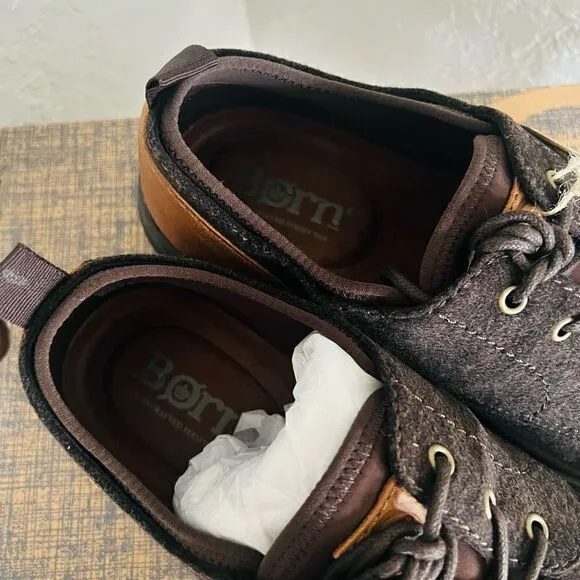 BORN Marcus Lightweight Sneaker, Dress Comfort Shoe, Dark Brown, Size 11, NWT
