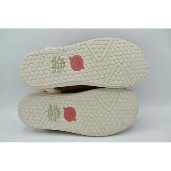 Born Womens Size 7 Zoe Brown Wool Slip On Slippers Shoes