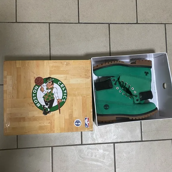 Boston Celtics Limited Edition Timberland Boots