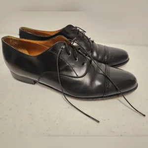 Bostonian Florentine Size 13 Black Made in Italy Leather Upper Leather Sole