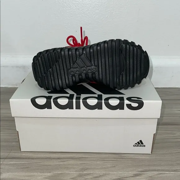 BOYS' ADIDAS LITTLE KID &amp; BIG KID KAPTIR 3.0 RUNNING SHOESKids Red Sneakers