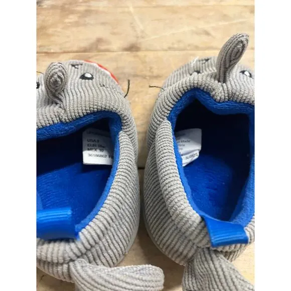 Boys Infant Shoes Size 3 Lot of (5) Sneakers Nike Slippers Shark Camo GUC New