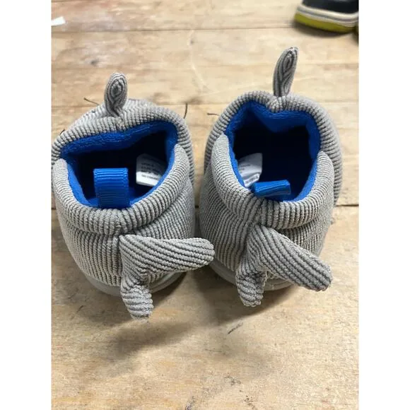 Boys Infant Shoes Size 3 Lot of (5) Sneakers Nike Slippers Shark Camo GUC New