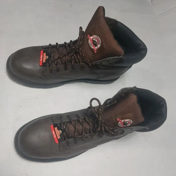 BRAHMA Steel Toe Boots Size 14 NWT