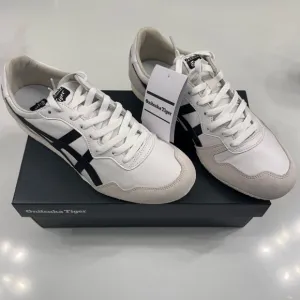 Brand New in Box - Onitsuka Tiger Serrano White and Black Sneakers - Size 11.5