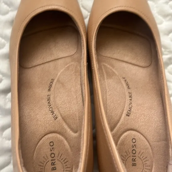 Brioso Arita Leather Dress Pumps Elegant