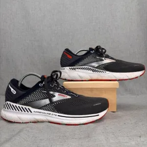 Brooks Adreneline GTS 22 Shoes Navy Blue White Red Mesh Sneaker Running 9.5