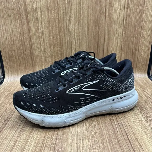 Brooks Glycerin 20 Men's Size 11.5 D Black  Running Shoes Sneakers 1103821D059