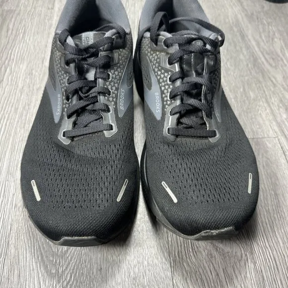 Brooks Men’s Ghost 14 Black Running Shoes Athletic Sneakers 1103694E020 10.5 4E