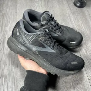 Brooks Men’s Ghost 14 Black Running Shoes Athletic Sneakers 1103694E020 10.5 4E