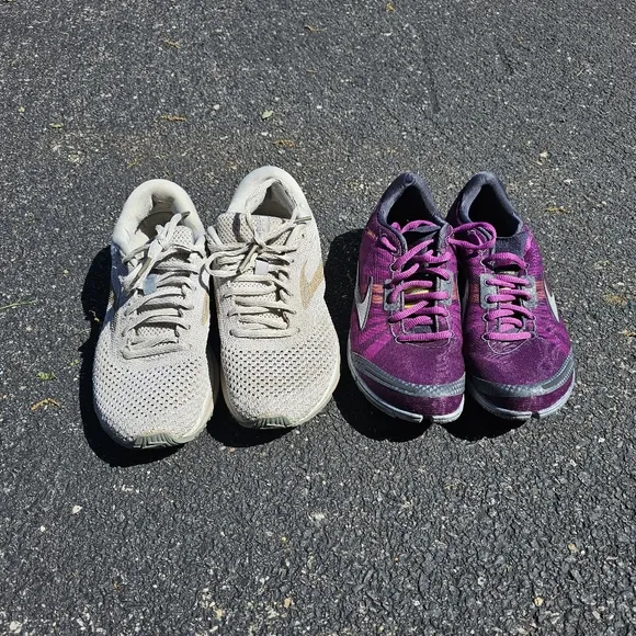 Brooks Revel 2 &amp; Brooks Pure Connect - Women sz 8.5