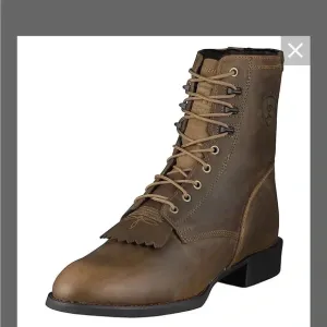Brown Leather Heritage Lacer Ariat‎ Boots 11