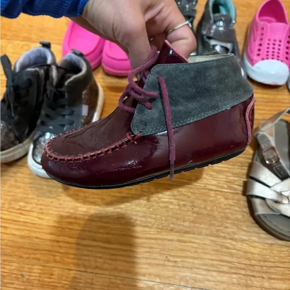 Bundle of 8 Pairs of Shoes: UGGS, Sandals, Sneakers, Zara