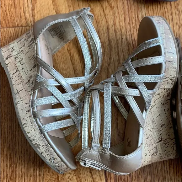Bundle of five Little Girls size 13 shoes