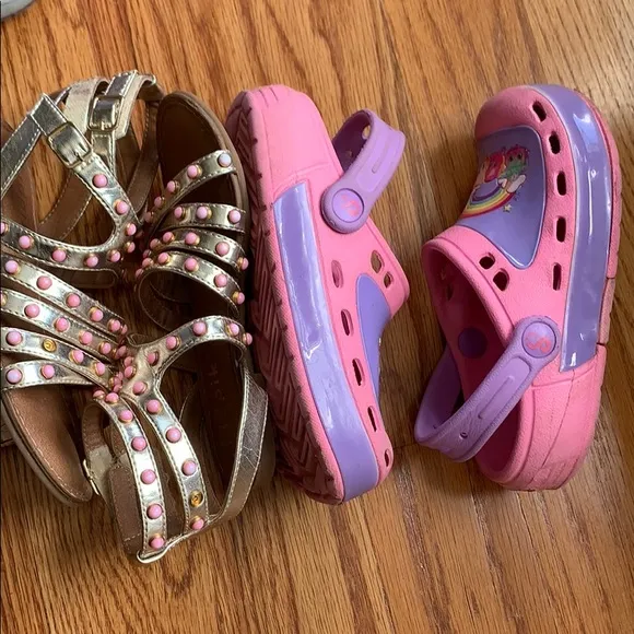 Bundle of five Little Girls size 13 shoes